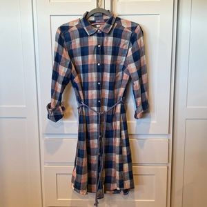 Tommy Hilfiger plaid dress size medium